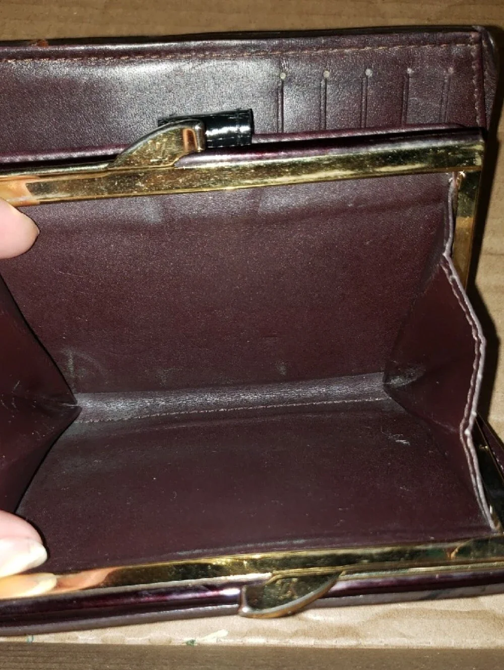 Louis Vuitton glossy patent
